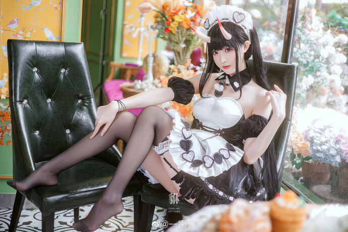 《碧蓝航线》能代女仆cos「需要少冰吗?」cn--南宫