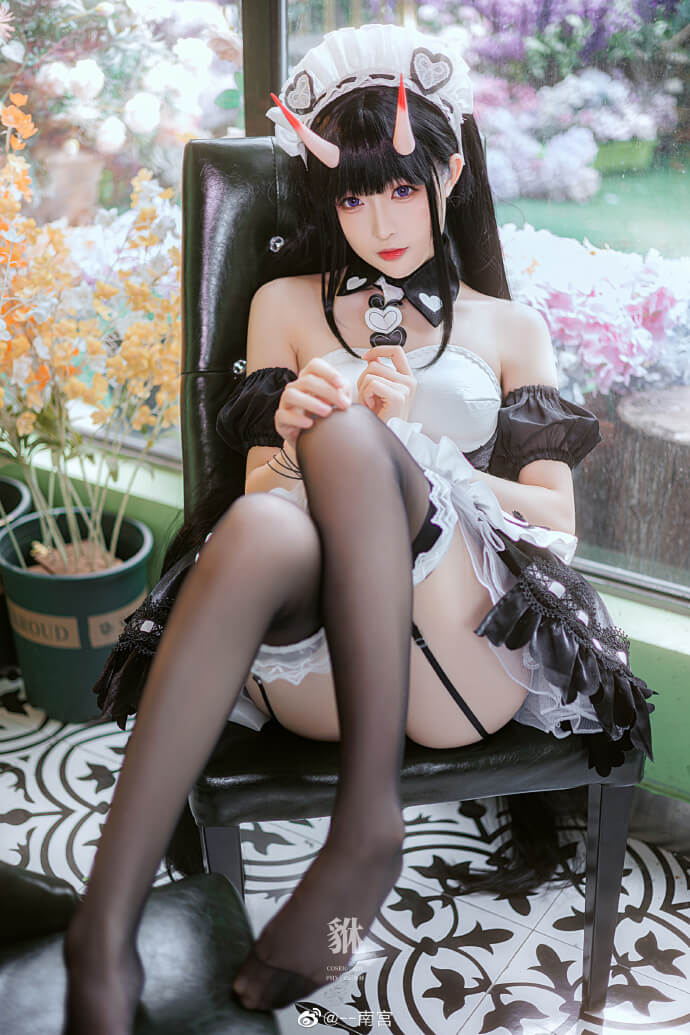 《碧蓝航线》能代女仆cos「需要少冰吗?」cn--南宫