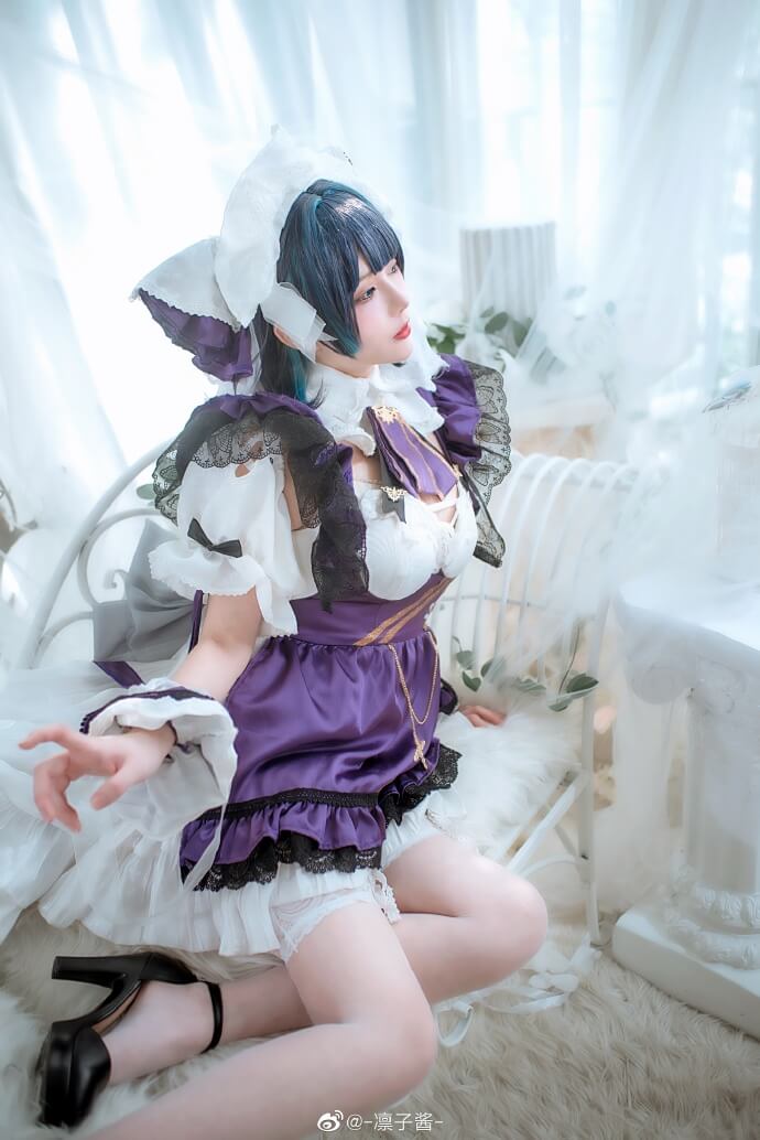 《碧蓝航线》柴郡cosplay,感觉像是睡了很久醒过来一样呢~