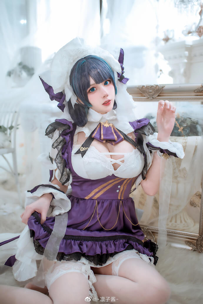 《碧蓝航线》柴郡cosplay,感觉像是睡了很久醒过来一样呢~