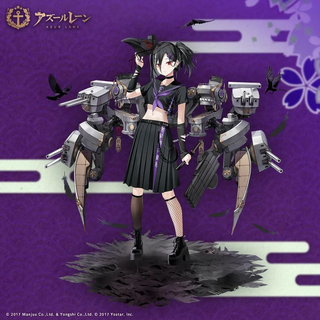 《碧蓝航线》舰船介绍丨重巡洋舰 羽黑