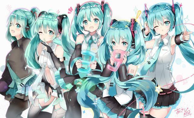 初音的头发为什么越来越蓝 初音未来是蓝发还是绿发