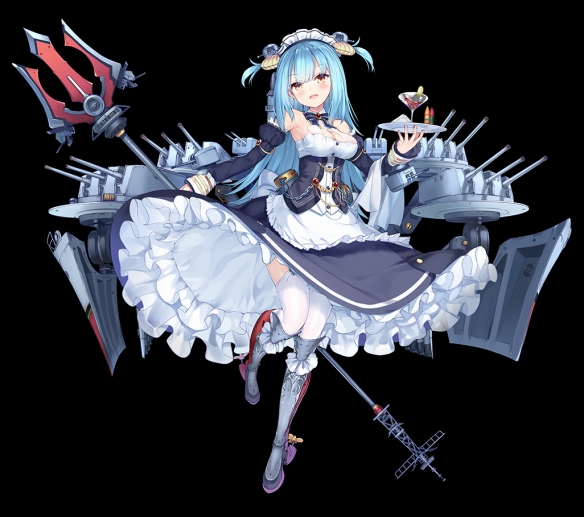 《碧蓝航线》海王星换装海洋女王的迎接 海王星礼服皮肤介绍3