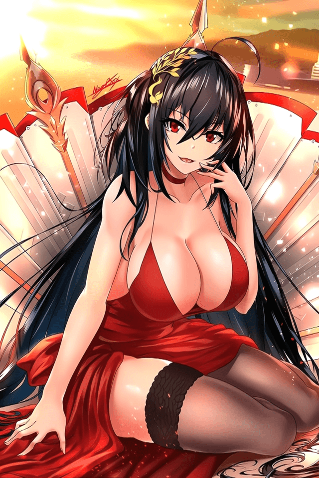 《碧蓝航线》大凤礼服毒苹果美图鉴赏