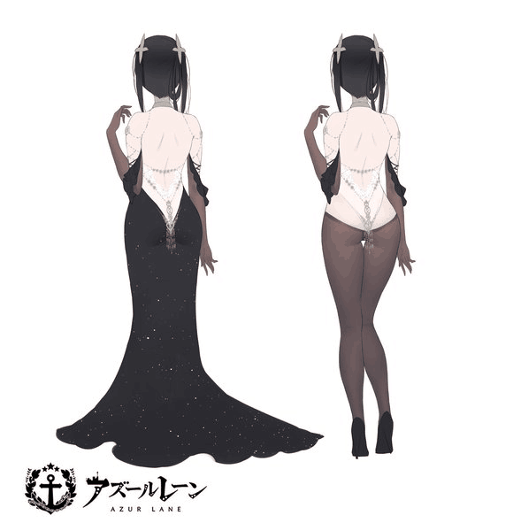 《碧蓝航线》顶级画师大母鹅公开了镇海礼服设定及幕后彩蛋~