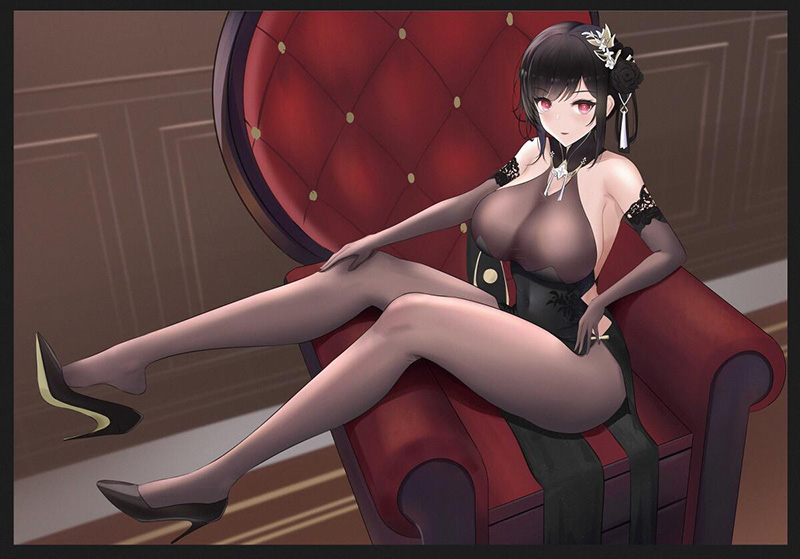 《碧蓝航线》镇海涩涩美图鉴赏