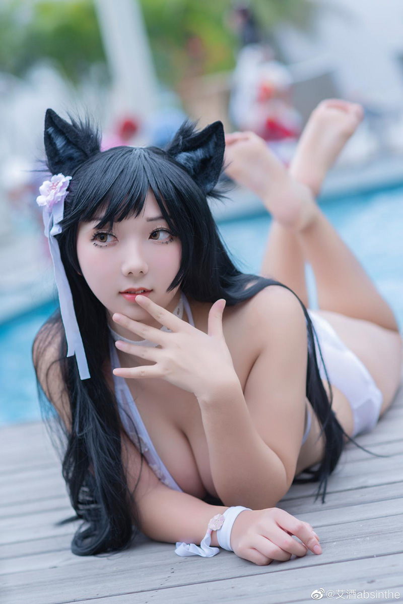 《碧蓝航线》爱宕泳装cosplay「盛夏进行曲」