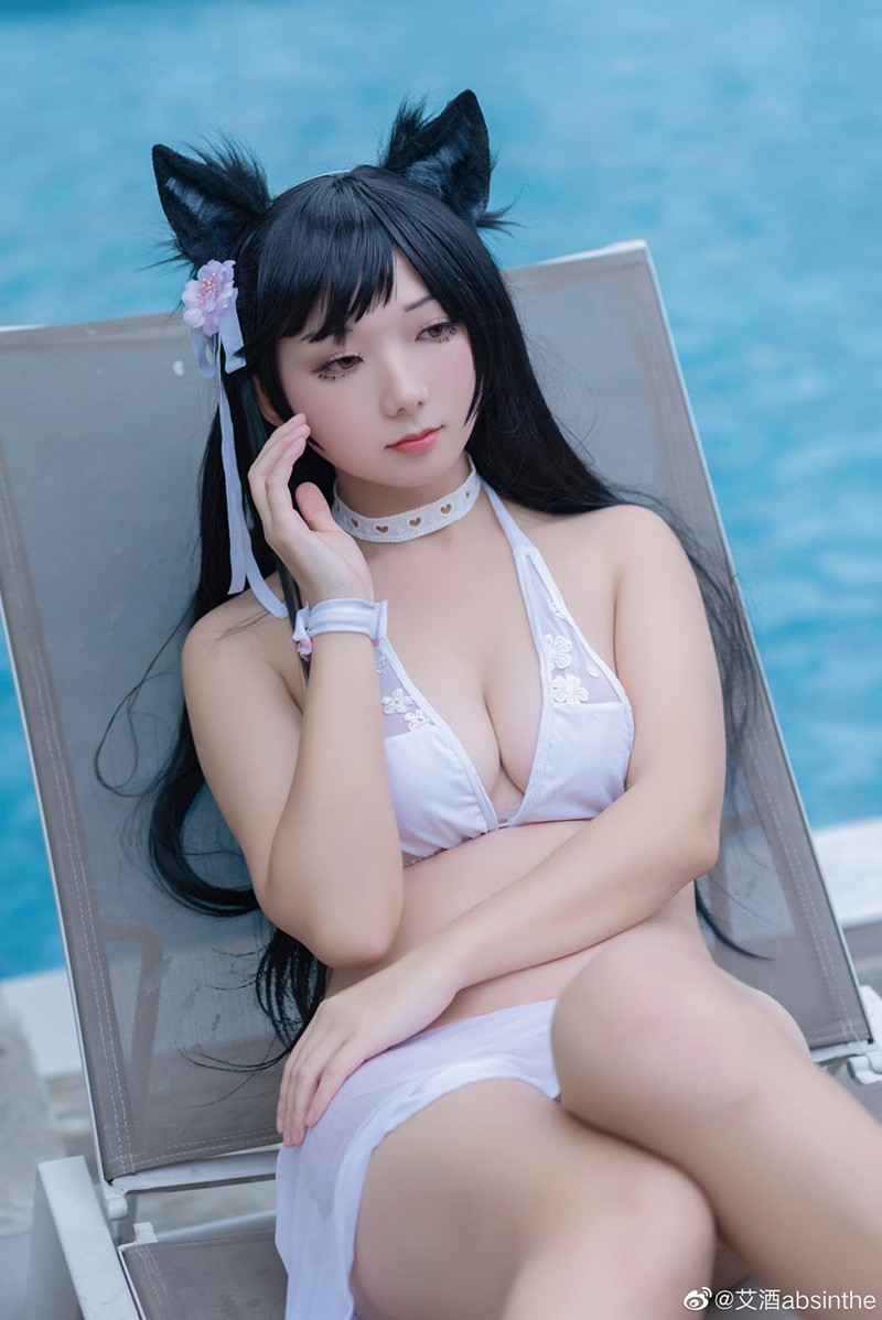 《碧蓝航线》爱宕泳装cosplay「盛夏进行曲」