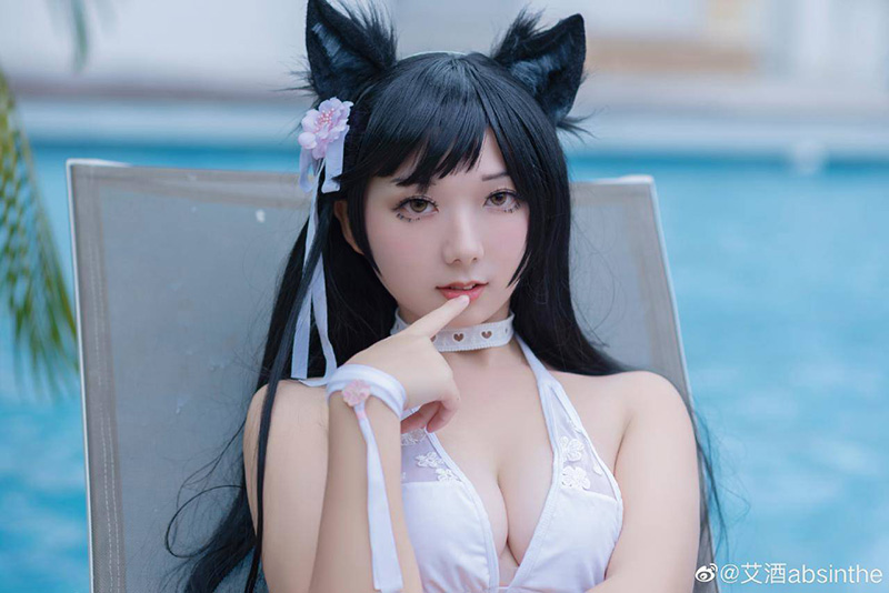 《碧蓝航线》爱宕泳装cosplay「盛夏进行曲」