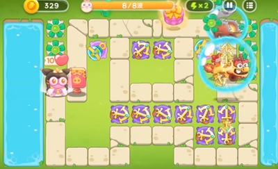 《保卫萝卜4》白萝卜传奇第二十一关怎么过?第二十一关图文攻略