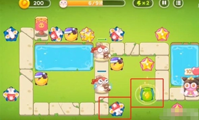 《保卫萝卜4》白萝卜传奇第二十二关怎么过？第二十二关图文攻略