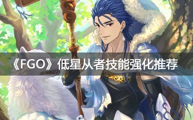 《FGO》低星从者技能强化推荐，趁早实现硬币自由吧