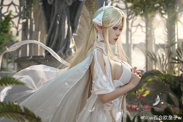 cosplay：碧蓝航线自由鸢尾—布雷斯特
