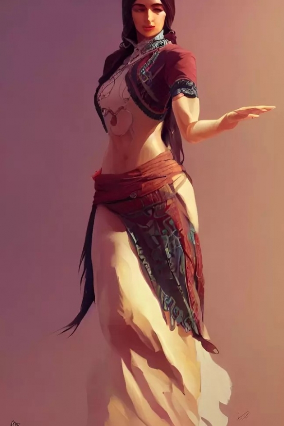 AI绘制各个国家的魅力女性,引起了画师和粉丝们热议