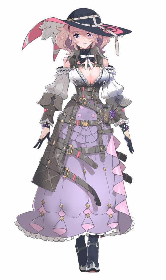 《荒野兵器》精神续作《武装幻想》人设立绘图公布!