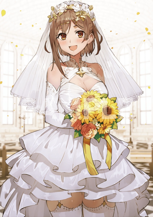 《莱莎的炼金工房3》官方公布莱莎婚纱礼服艺图及店铺特典