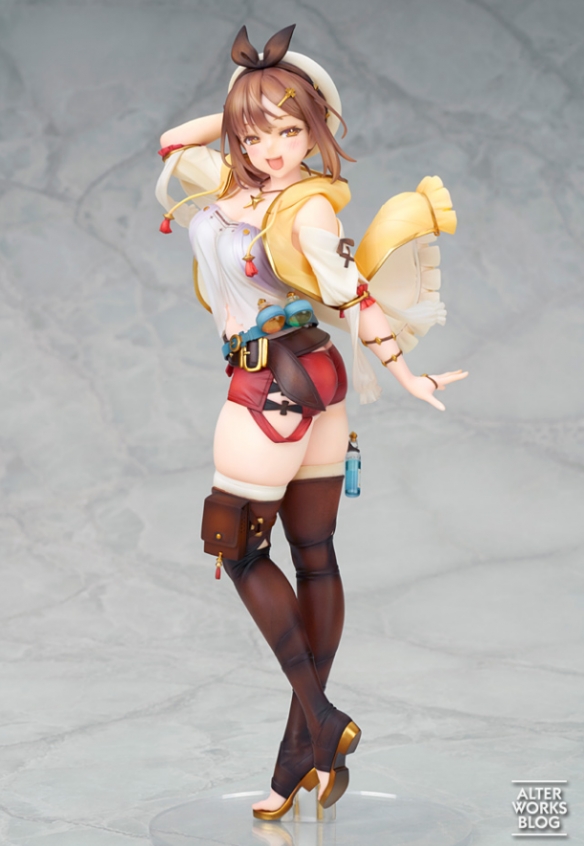 Alter官方网站公布《莱莎的炼金工房》莱莎1/7 比例手办