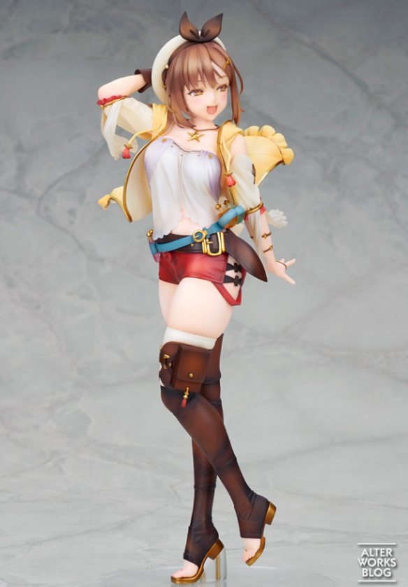 Alter官方网站公布《莱莎的炼金工房》莱莎1/7 比例手办