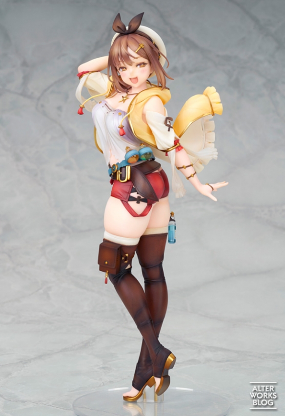 Alter官方网站公布《莱莎的炼金工房》莱莎1/7 比例手办