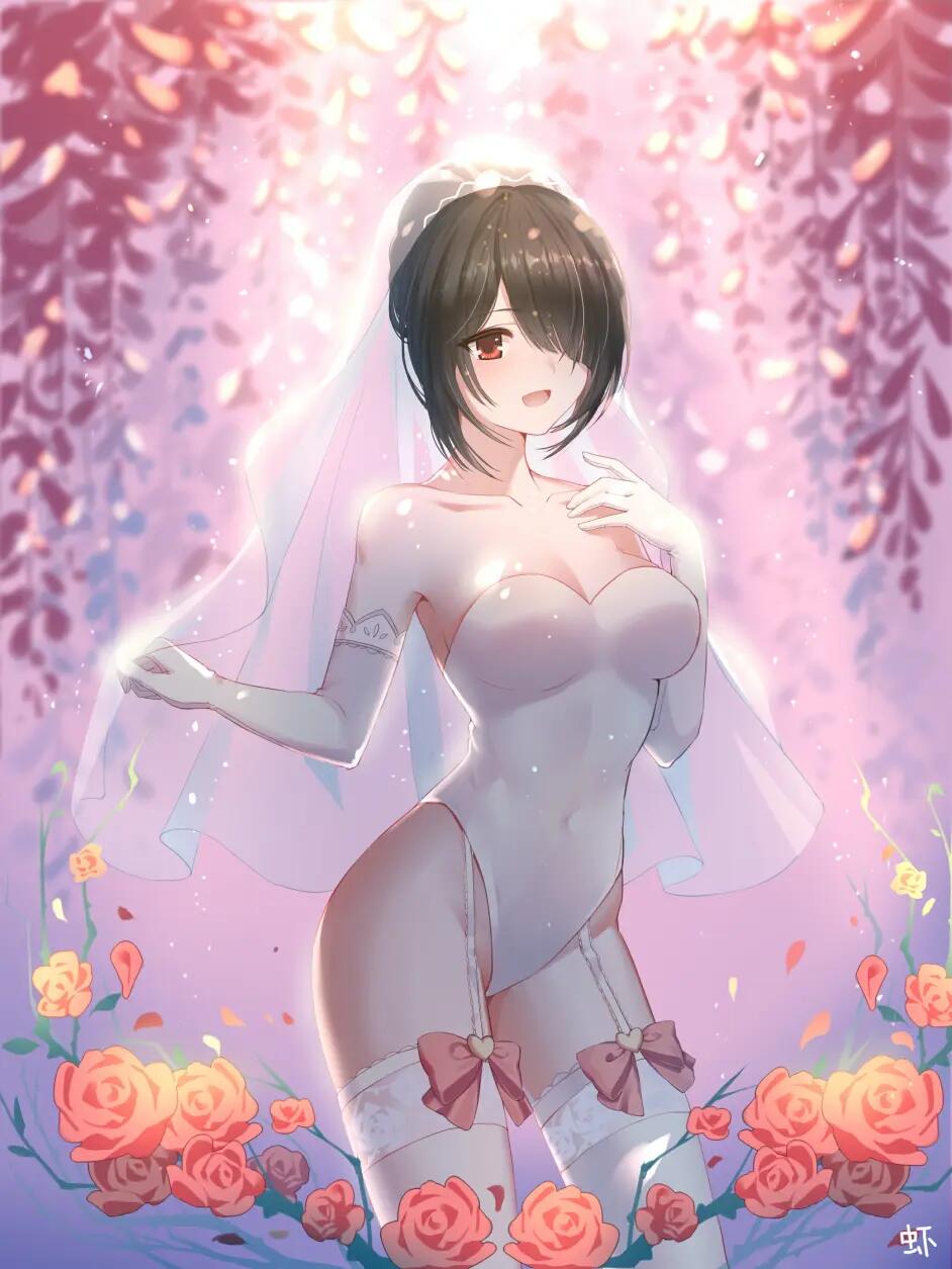 【时崎狂三】二次元美图,优雅又色气!