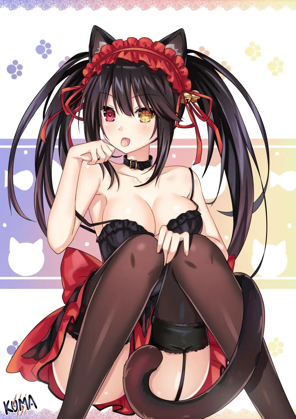 【时崎狂三】二次元美图,优雅又色气!