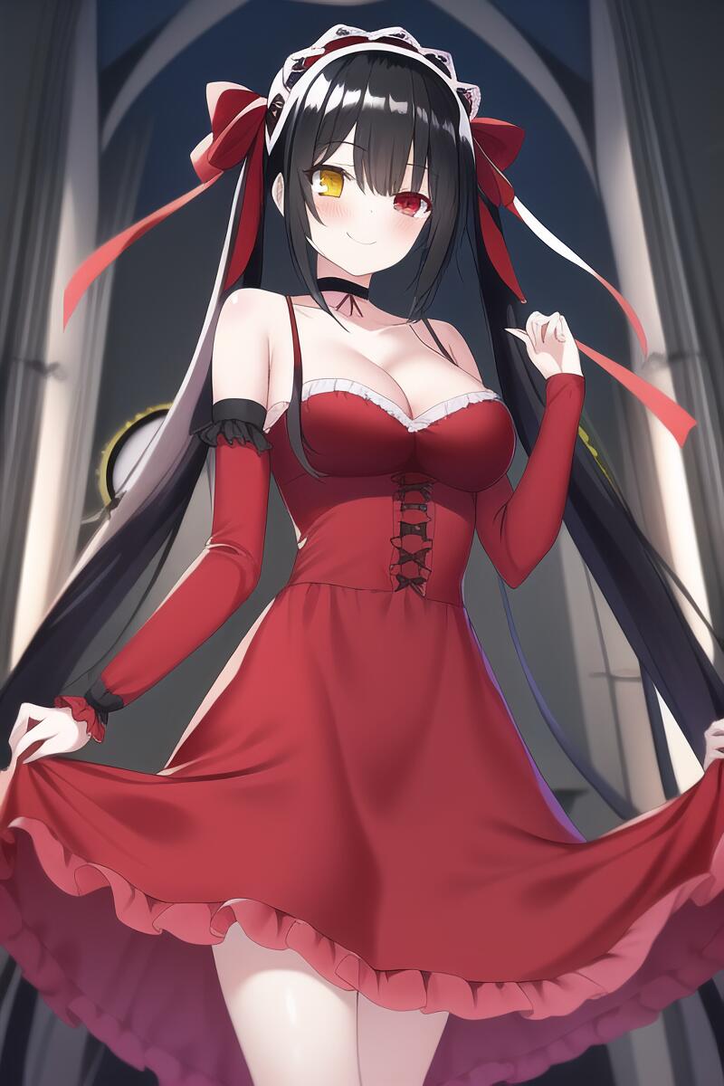 【时崎狂三】二次元美图AI作画
