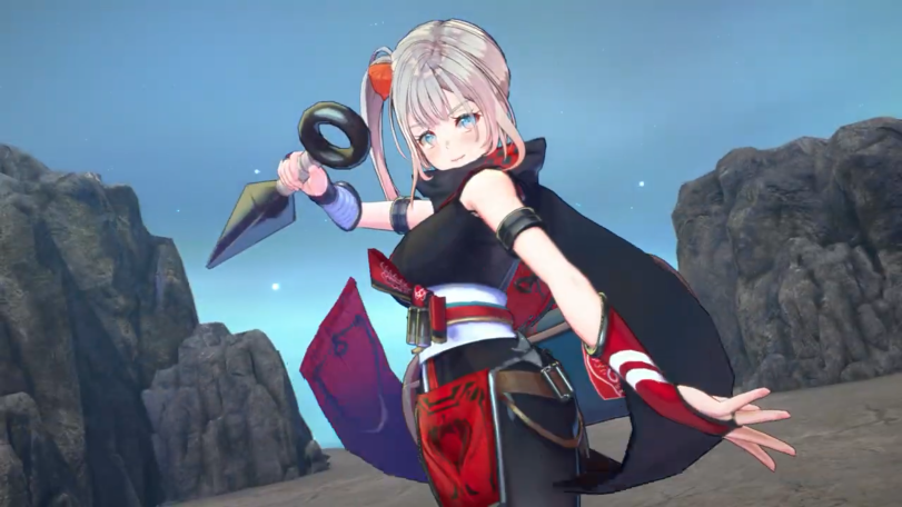 《武士少女》角色Iyo的演示预告，游戏将于12月8日发售