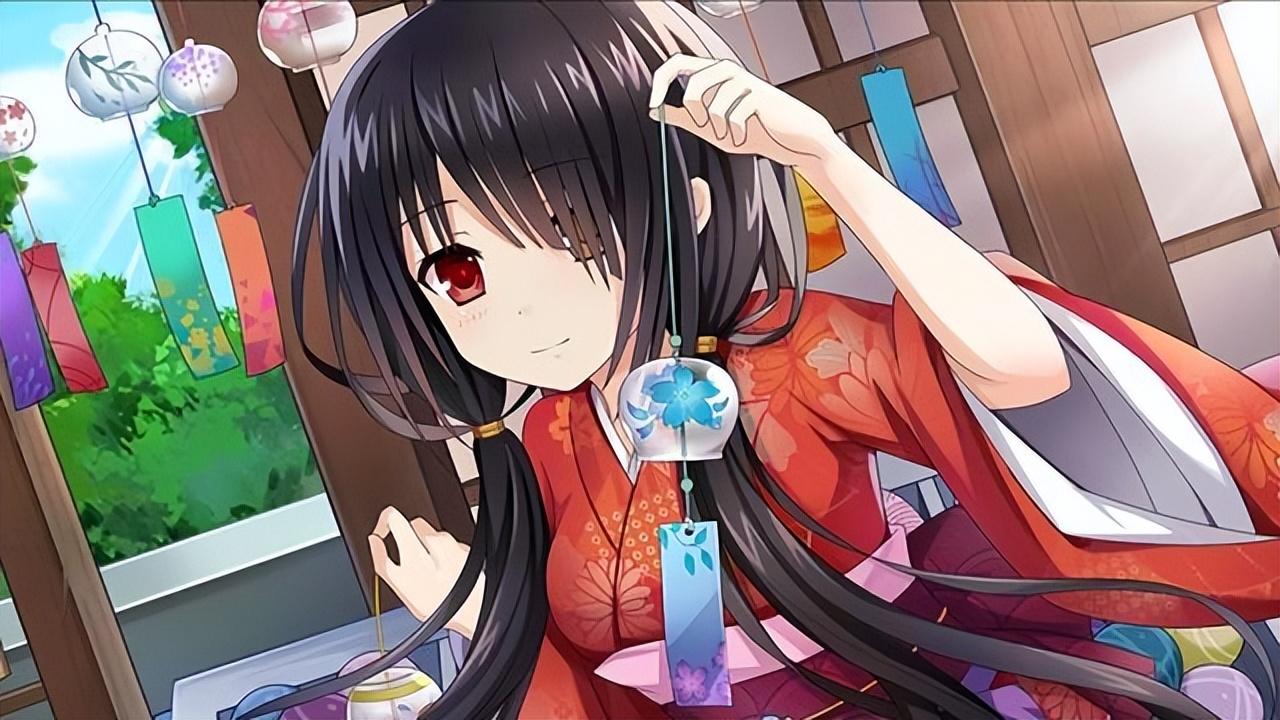 动画《约会大作战》里各种状态的时崎狂三