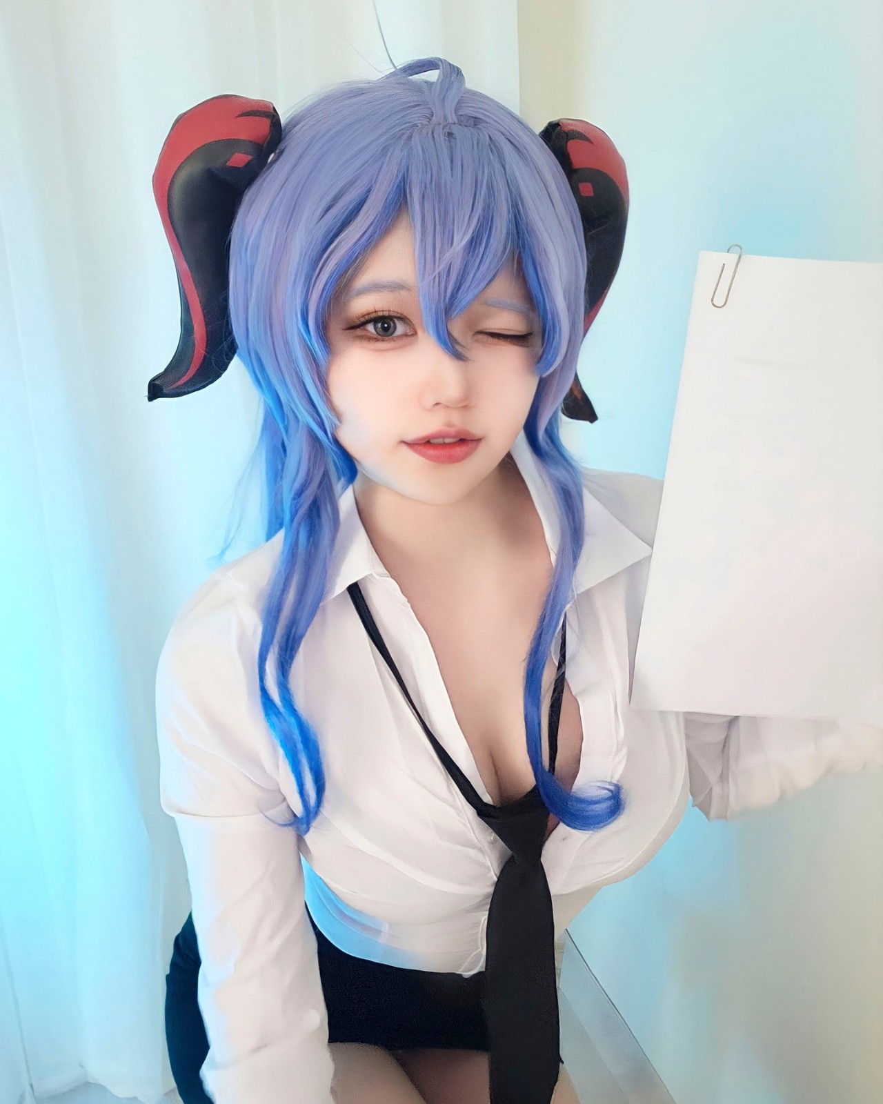 韩国美女Coser heeya_cos美图赏 娇小可爱的天使