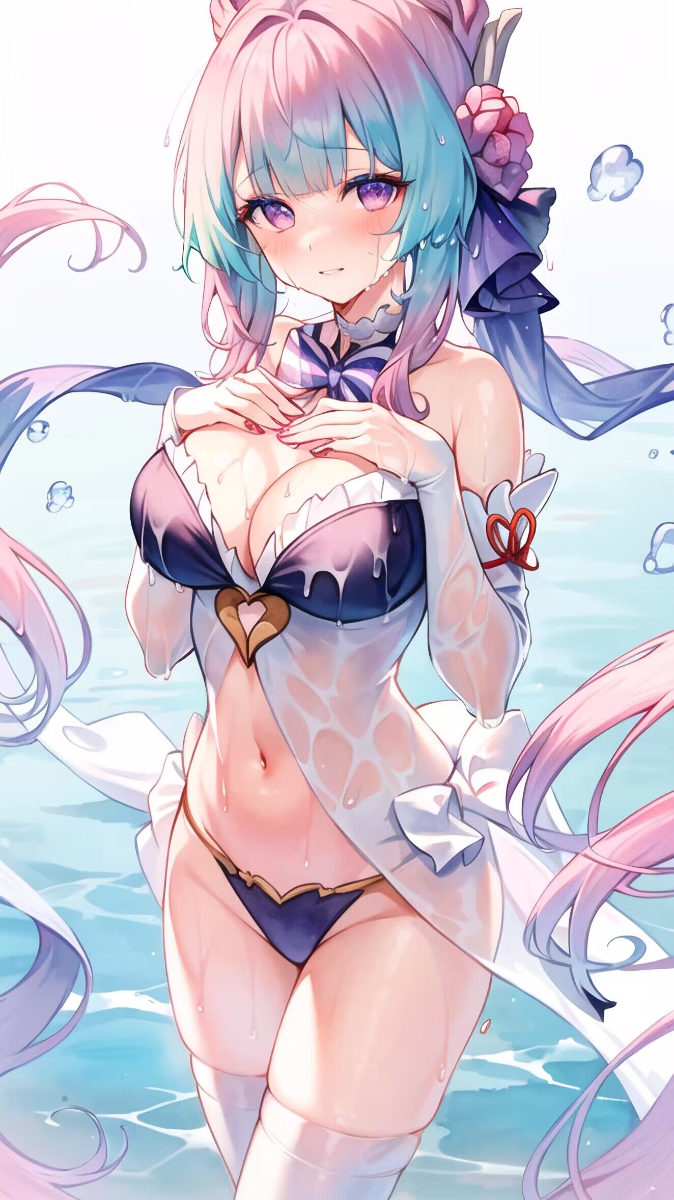 二次元美图：涩涩的美图