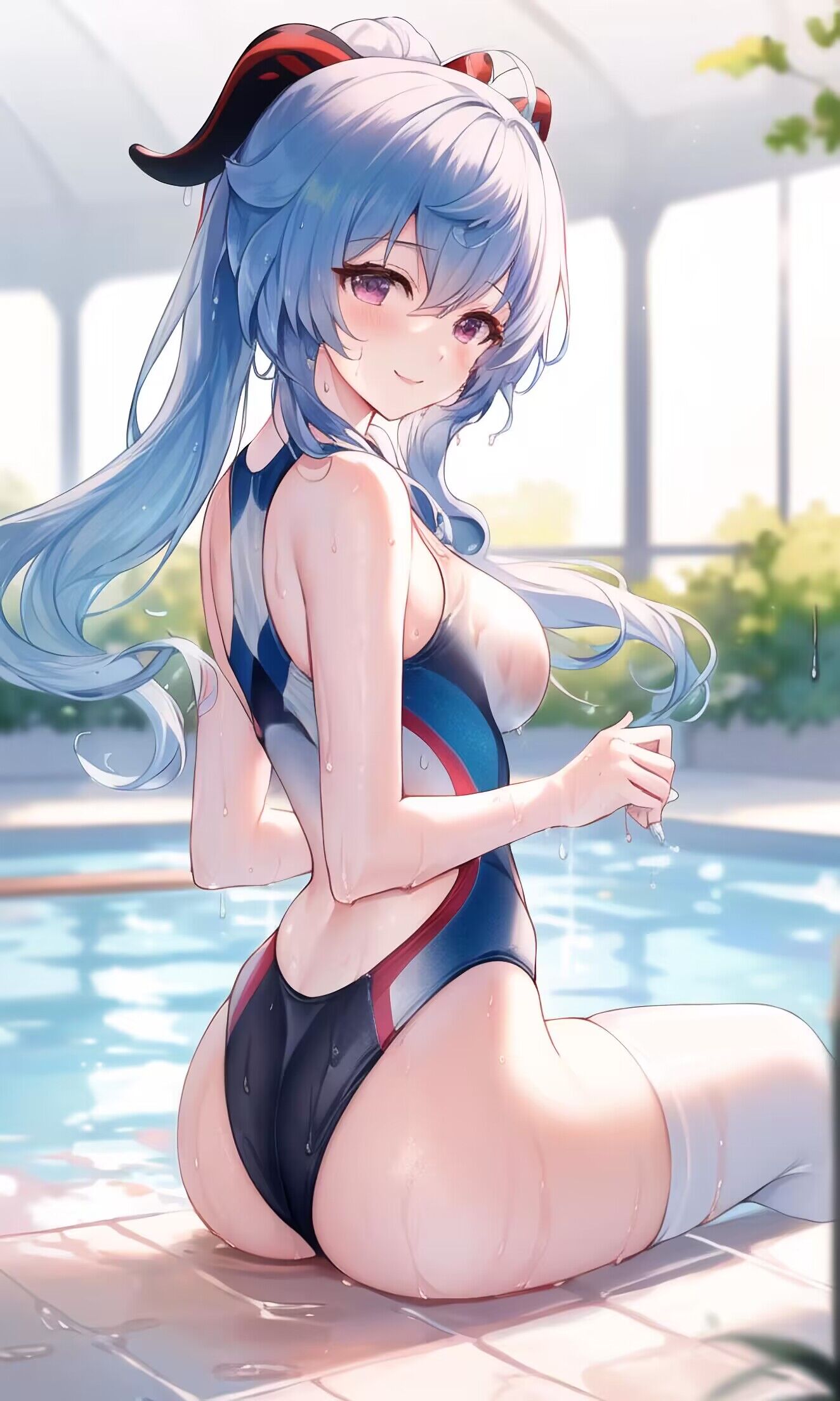 二次元美图：涩涩的美图