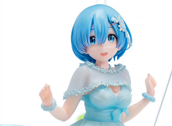 TV动画《Re：从零开始的异世界生活》蕾姆可爱的蓝色礼服Ver.1/6手办