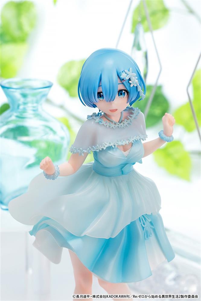 TV动画《Re：从零开始的异世界生活》蕾姆可爱的蓝色礼服Ver.1/6手办