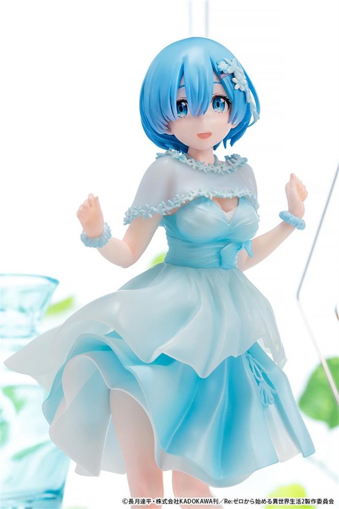 TV动画《Re：从零开始的异世界生活》蕾姆可爱的蓝色礼服Ver.1/6手办
