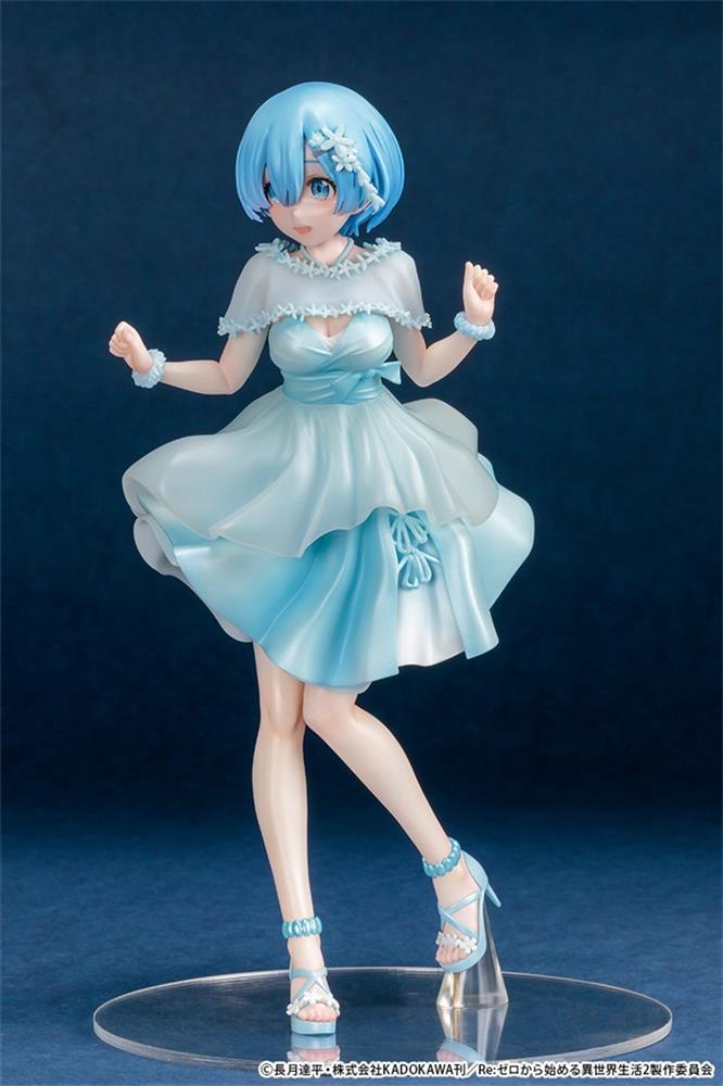 TV动画《Re：从零开始的异世界生活》蕾姆可爱的蓝色礼服Ver.1/6手办