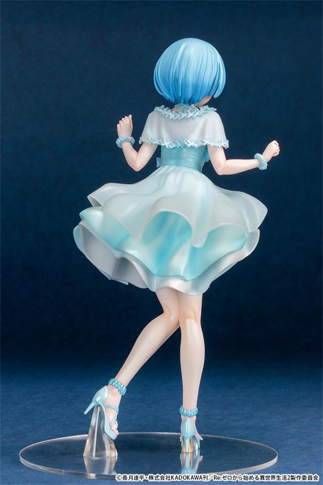 TV动画《Re：从零开始的异世界生活》蕾姆可爱的蓝色礼服Ver.1/6手办