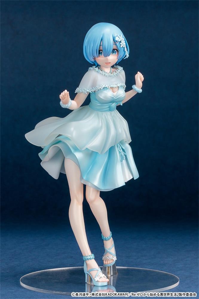 TV动画《Re：从零开始的异世界生活》蕾姆可爱的蓝色礼服Ver.1/6手办