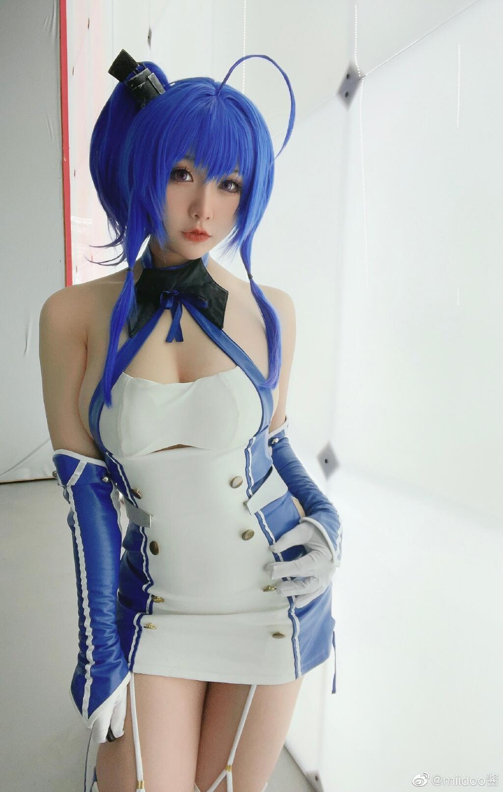 游戏《碧蓝航线》圣路易斯原皮cosplay