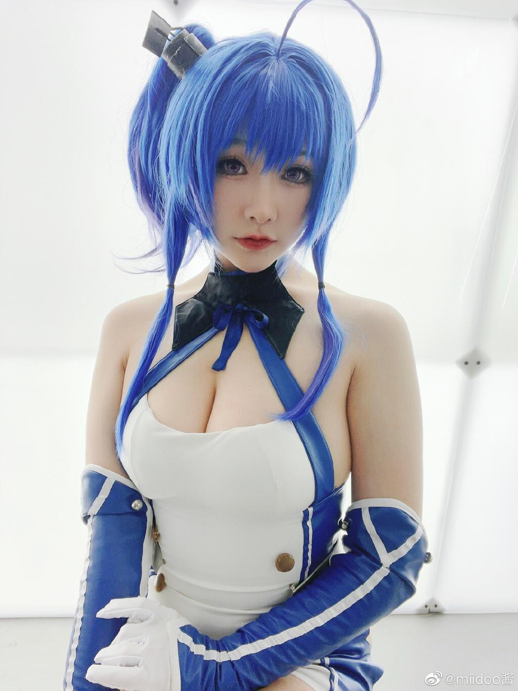 游戏《碧蓝航线》圣路易斯原皮cosplay