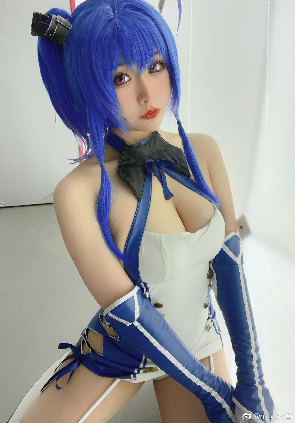 游戏《碧蓝航线》圣路易斯原皮cosplay