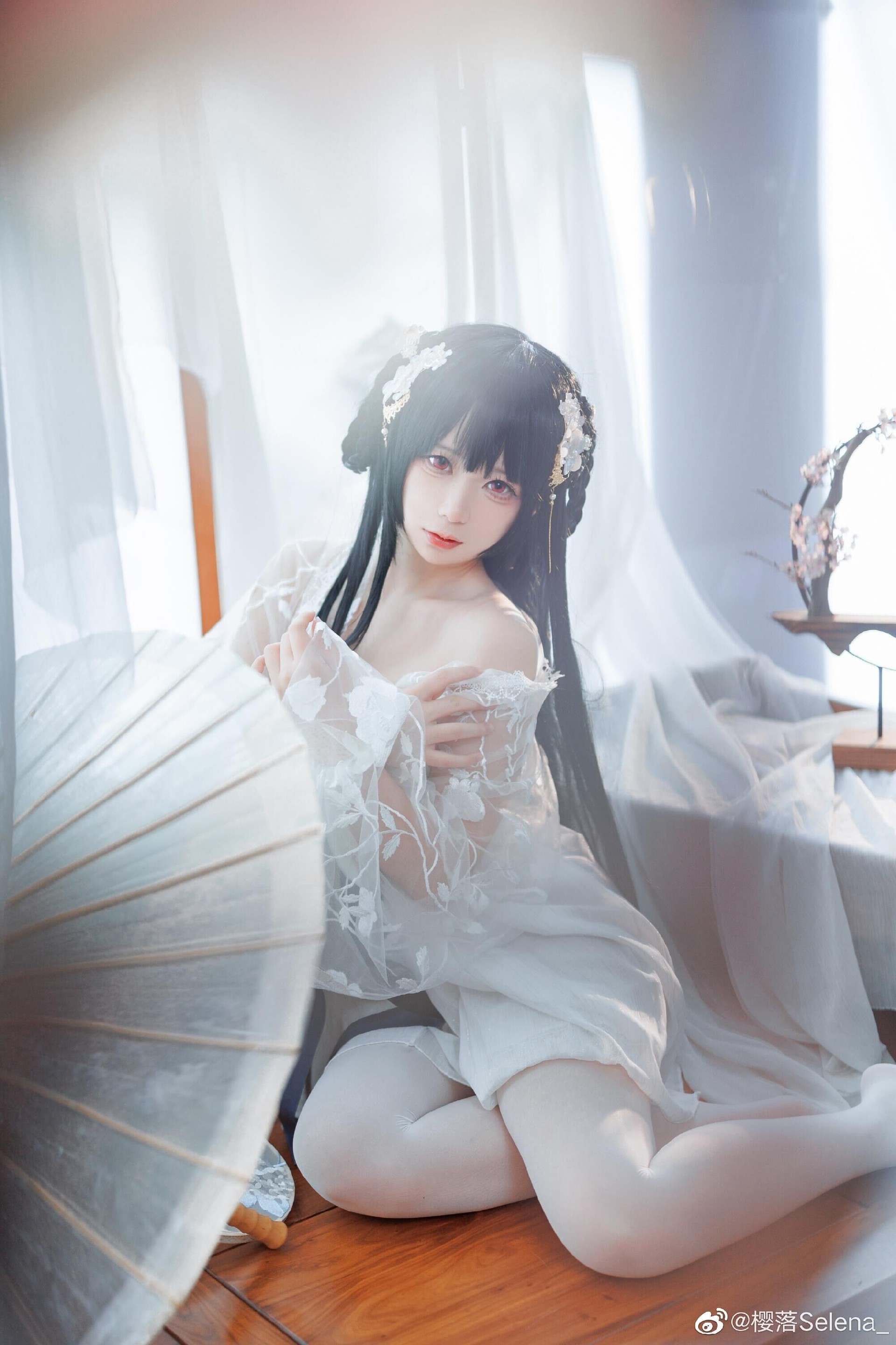 《碧蓝航线》逸仙换装膏发凝脂cosplay