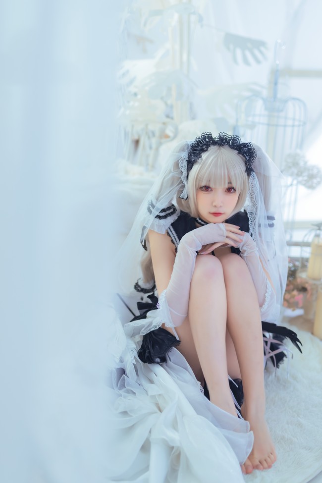 游戏碧蓝航线可畏换装梳妆的大小姐cosplay