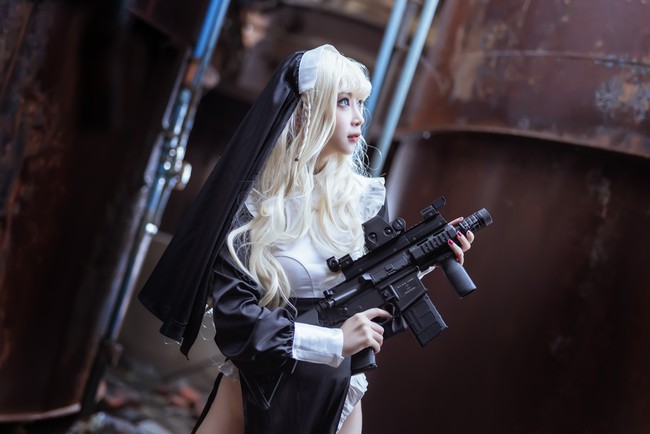 修女cosplay与其向神祷告不如向我忏悔