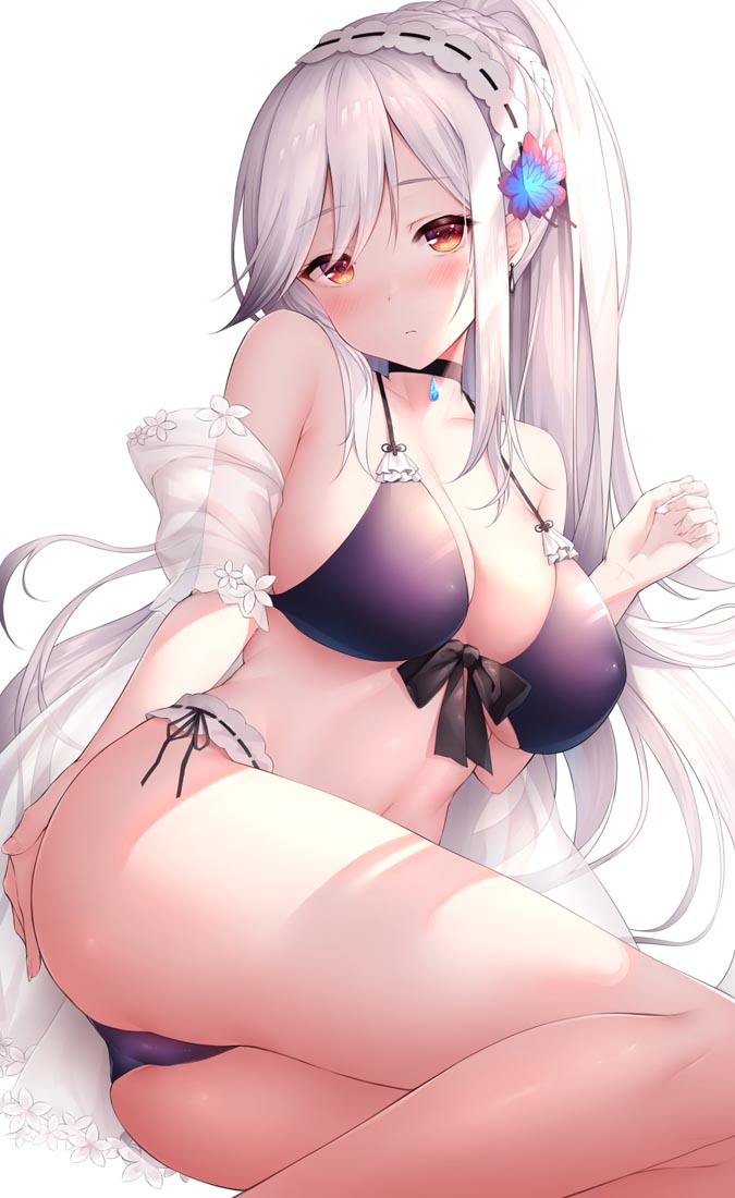 碧蓝航线泳装美图对夏日的热爱