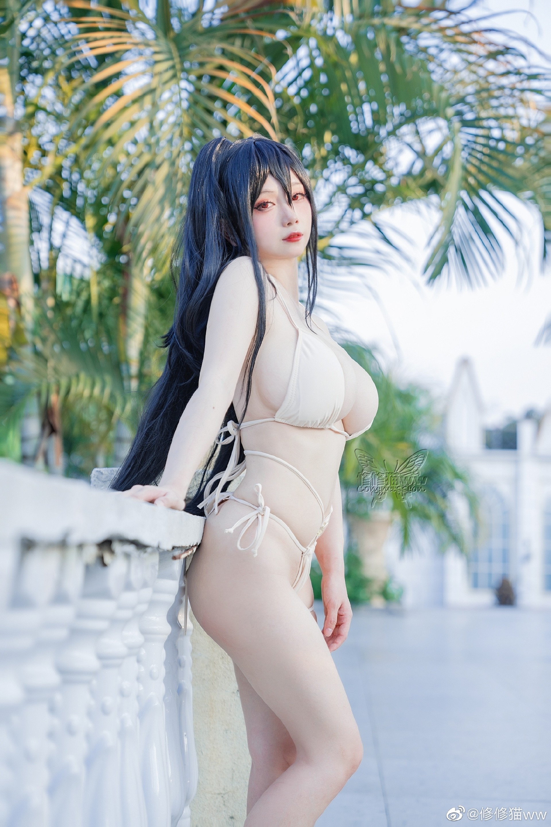 游戏《碧蓝航线》大凤泳装cosplay