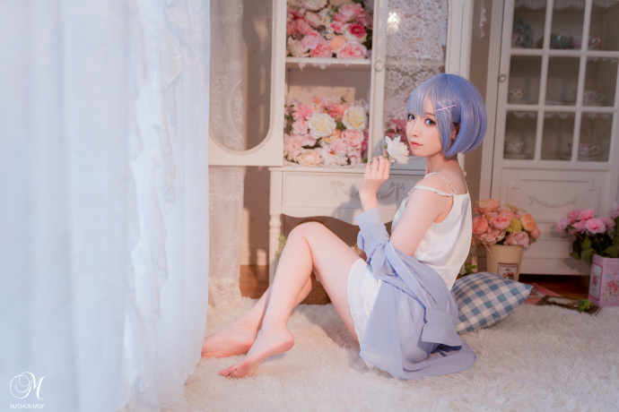 从零开始的异世界居家蕾姆cosplay