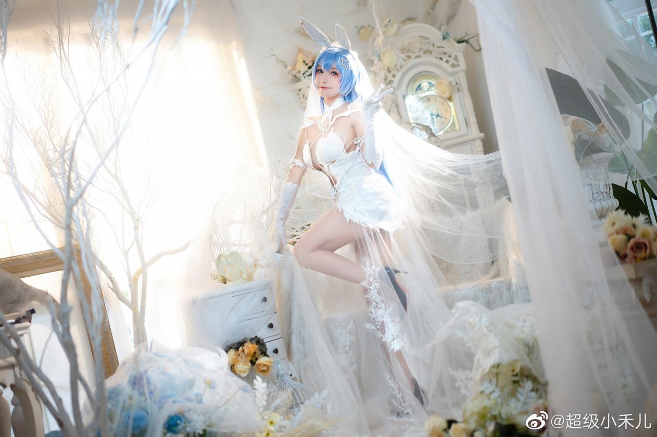 游戏《碧蓝航线》COS花园婚纱 - 第5张