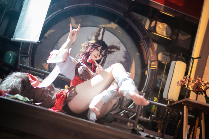 崩坏星穹铁道角色：停云cosplay