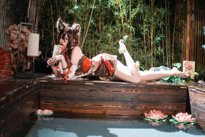 崩坏星穹铁道角色：停云cosplay
