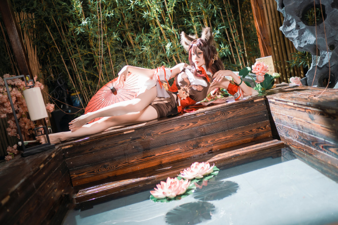 崩坏星穹铁道角色：停云cosplay